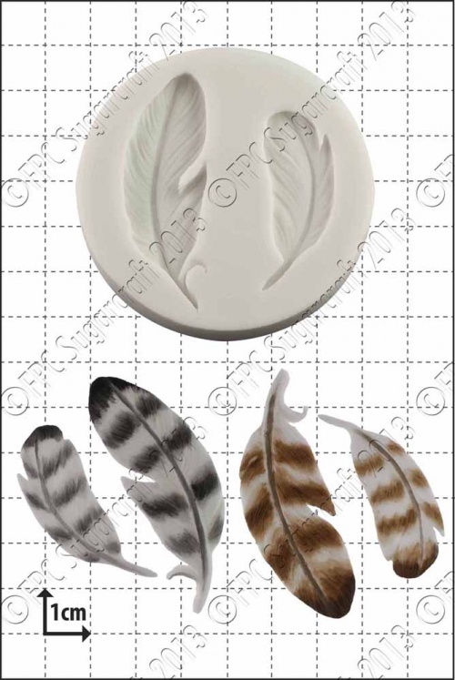 'Feathers' Silicone Mould